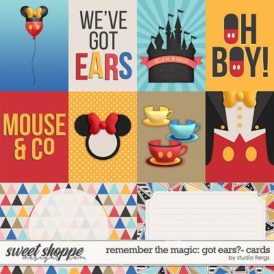 Remember the Magic: GOT EARS? CARDS by Studio Flergs