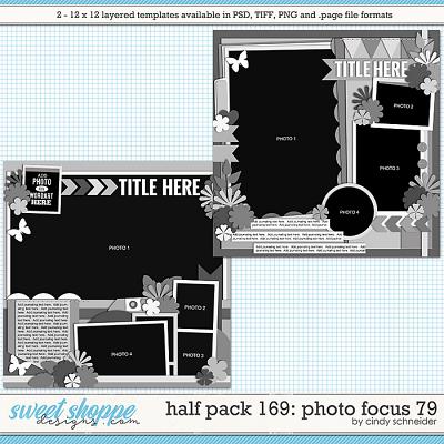 Cindy's Layered Templates - Half Pack 169: Photo Focus 79 by Cindy Schneider
