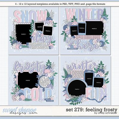 Cindy's Layered Templates - Set 279: Feeling Frosty by Cindy Schneider