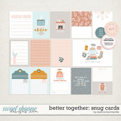 Better Together: Snug Cards by Becca Bonneville