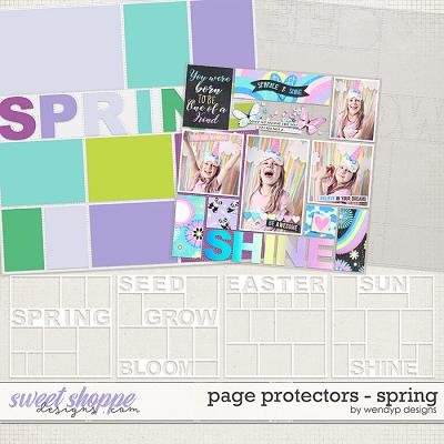 Page Protectors: Spring by WendyP Designs