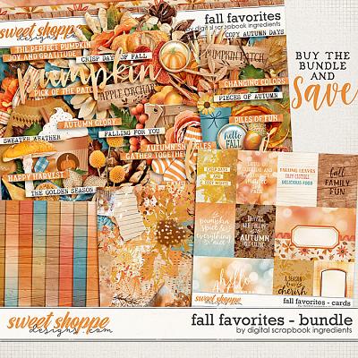 Fall Favorites Bundle by Digital Scrapbook Ingredients