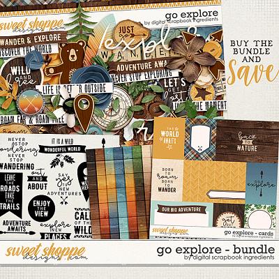 Go Explore Bundle by Digital Scrapbook Ingredients