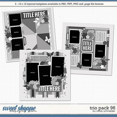 Cindy's Layered Templates - Trio Pack 96 by Cindy Schneider
