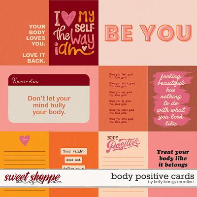 Body Positive Cards by Kelly Bangs Creative