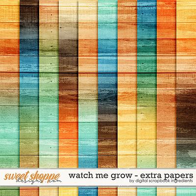 Watch Me Grow | Extra Papers by Digital Scrapbook Ingredients