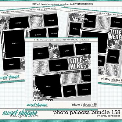 Cindy's Layered Templates - Photo Palooza Bundle 158 by Cindy Schneider