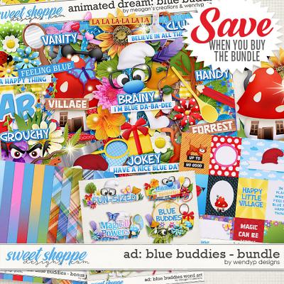 Animated Dream: Blue Buddies Collection Bundle by Meagan's Creations and WendyP Designs