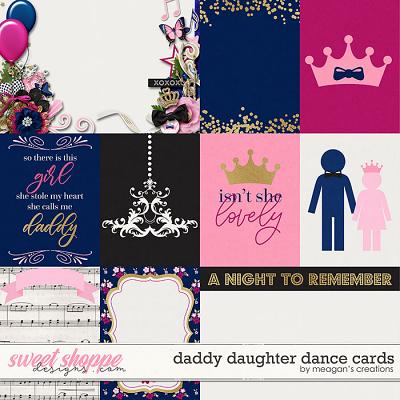 Daddy Daughter Dance Cards by Meagan's Creations