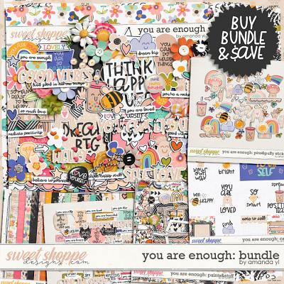 You are enough: bundle by Amanda Yi