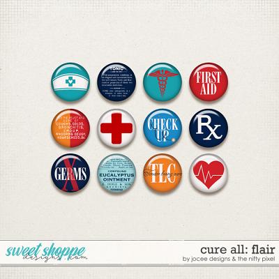Cure All Flairs by JoCee Designs and The Nifty Pixel