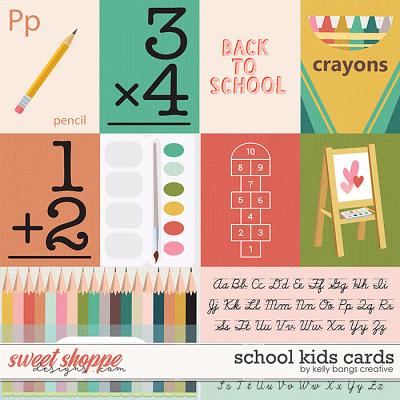 School Kids Cards by Kelly Bangs Creative