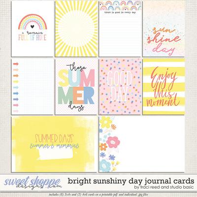 Bright Sunshiny Day Cards by Studio Basic and Traci Reed