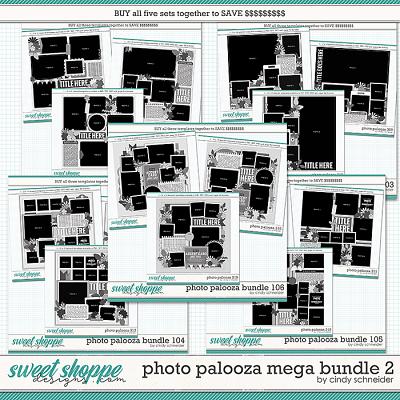 Cindy's Layered Templates - Photo Palooza Mega Bundle 2 by Cindy Schneider