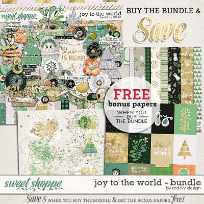 Joy To The World - Bundle by Red Ivy Design