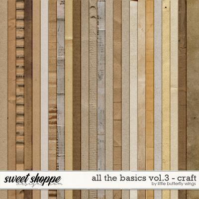 All the basics vol.3 - craft by Little Butterfly Wings