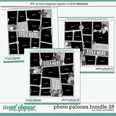 Cindy's Layered Templates - Photo Palooza Bundle 26 by Cindy Schneider