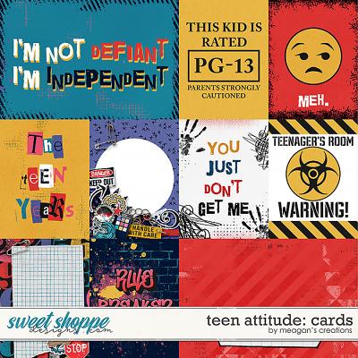 Teen Attitude: Cards by Meagan's Creations