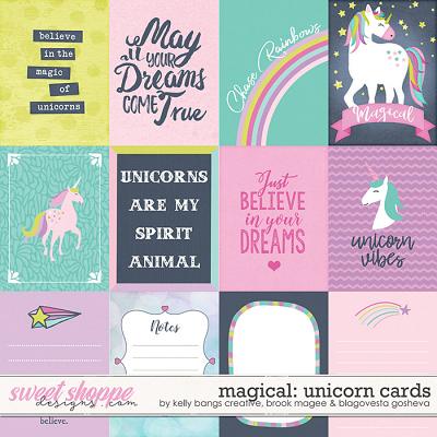 Magical: Unicorns - Cards by Kelly Bangs Creative, Brook Magee & Blagovesta Gosheva