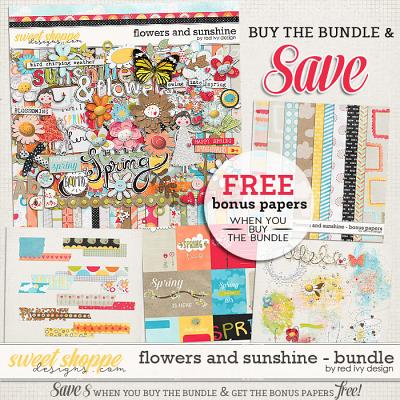 Flowers and Sunshine - Bundle by Red Ivy Design