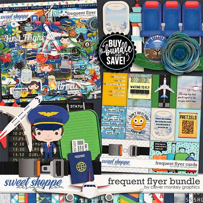 Frequent Flyer Bundle by Clever Monkey Graphics