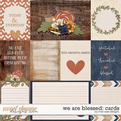 We are Blessed: Cards by River Rose Designs