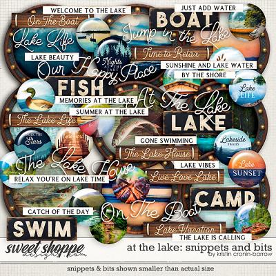 At the Lake: Snippets and Bits by Kristin Cronin-Barrow