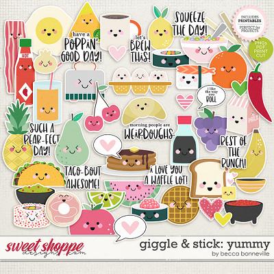 Giggle & Stick: YUMMY by Becca Bonneville