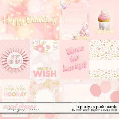 A Party in Pink: CARDS by Kristin Cronin-Barrow & Studio Flergs