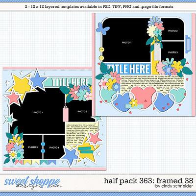 Cindy's Layered Templates - Half Pack 363: Framed 38 by Cindy Schneider