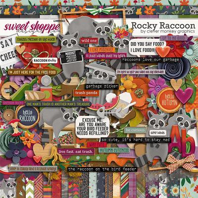 Rocky Raccoon by Clever Monkey Graphics