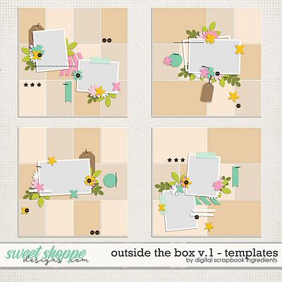 Outside The Box Templates Vol.1 by Digital Scrapbook Ingredients