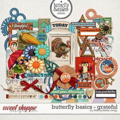 Butterfly Basics - Grateful (elements) by Little Butterfly Wings