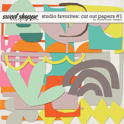 Studio Favorites: Cut Out Papers #1 by Studio Basic