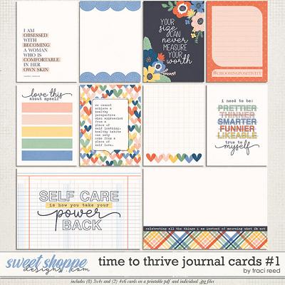 Time to Thrive Journal Cards #1 by Traci Reed