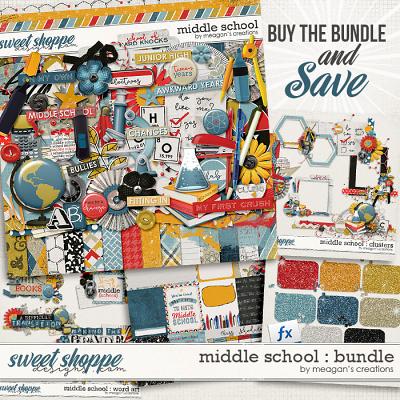 Middle School : Bundle by Meagan's Creations