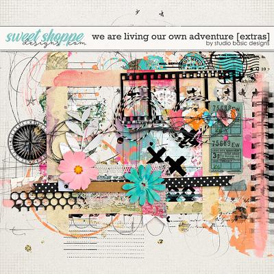 We Are Living Our Own Adventure Extra Bits by Studio Basic