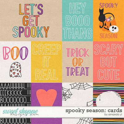 Spooky Season: cards by Amanda Yi