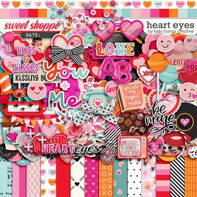 Heart Eyes by Kelly Bangs Creative