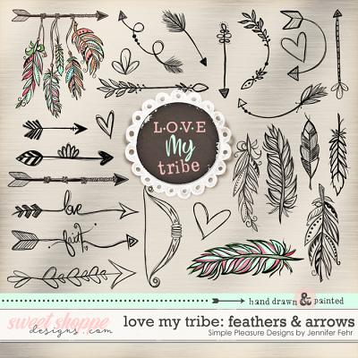 LOVE MY TRIBE: Feathers & Arrows Simple Pleasure Designs by Jennifer Fehr
