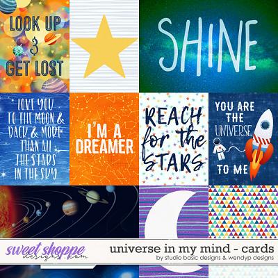 Universe In My Mind Cards by Studio Basic & WendyP Designs