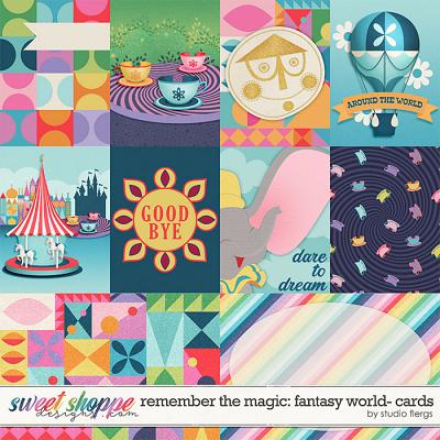 Remember the Magic: FANTASY WORLD- CARDS by Studio Flergs