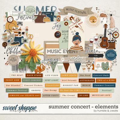 Summer Concert | Elements - by Humble & Create