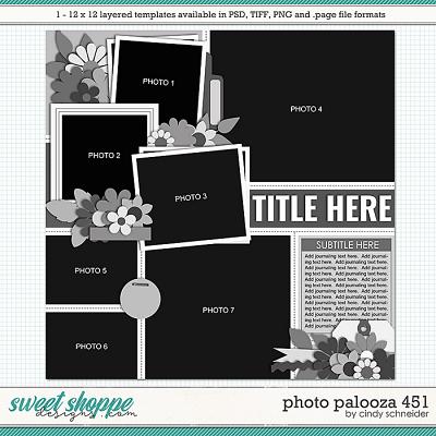 Cindy's Layered Templates - Photo Palooza 451 by Cindy Schneider