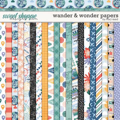Wander & Wonder Papers by Traci Reed