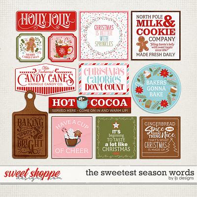 The Sweetest Season Words by LJS Designs