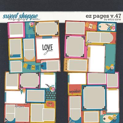 EZ Pages v.47 Templates by Erica Zane