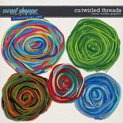 CU Twirled Threads by Clever Monkey Graphics