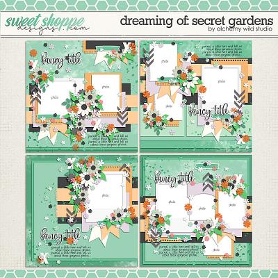 Dreaming Of: Secret Gardens Layered Templates by Amber
