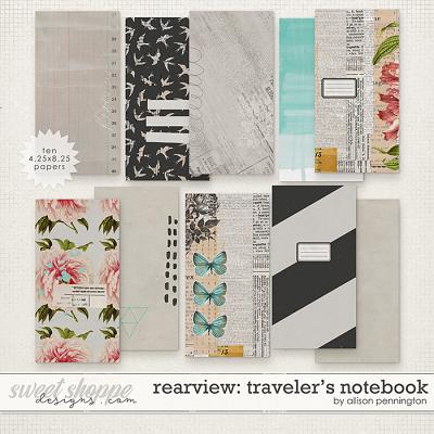 Rearview: Traveler's Notebook Papers by Allison Pennington